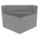 Glastender CIR-24/24-LN, Underbar Inside Rectangle Corner Drainboard