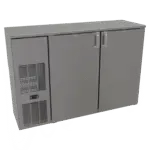 Glastender CS1FB52, Coolers - Shallow Depth, One Zone, Front Serviced, Bar Profile