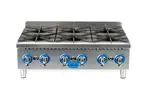 Globe , GHP36G, Hotplate, Countertop, Gas