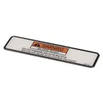 Henny Penny 168577, Replacement Parts, Equipment Hardware, Labels