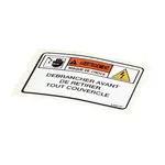 Henny Penny 44903, Replacement Parts, Equipment Hardware, Labels