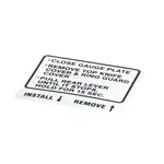 Hobart 00-914681, Replacement Parts, Equipment Hardware, Labels