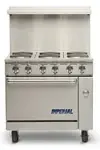 Imperial Range IR-4-G12T-E-C_240V_3PH, Range, 36" Heavy Duty, Electric