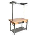 John Boos CUCG11, Work Table, Wood Top