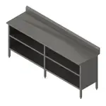 John Boos EBOS6R5-2496, Work Table, Cabinet Base Open Front