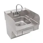 John Boos PBHS-ADA-P-STD-SSLR, Sink, Hand