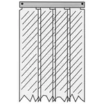 Kason® 402LA8083884, Replacement Parts, Gaskets and Seals, Strip Curtains