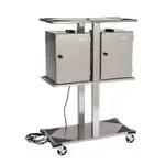 Lakeside Manufacturing 74555, Rack, Hand Lift Cabinet Transport Cart