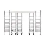 Quantum Foodservice TK13-1860GY, Track Shelving System