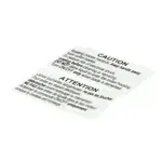 Robot Coupe 406300, Replacement Parts, Equipment Hardware, Labels