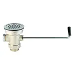 T&S Brass B-3950-SB, Drain, Lever / Twist Waste
