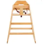 TableCraft Products 6565004, High Chair, Wood