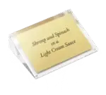 TableCraft Products ACHS46, Menu Card Holder / Number Stand