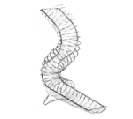 TableCraft Products FC1649, Basket, Tabletop, Metal