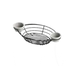 TableCraft Products H711372BK, Basket, Tabletop, Metal