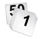 TableCraft Products N150, Table Numbers Cards
