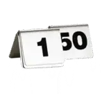 TableCraft Products T150, Tabletop Sign, Tent / Number