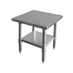 Thunder Group SLWT42424F, Work Table, 24" - 27", Stainless Steel Top