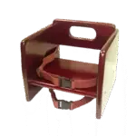 Thunder Group WDTHBS020, Booster Seat, Wood